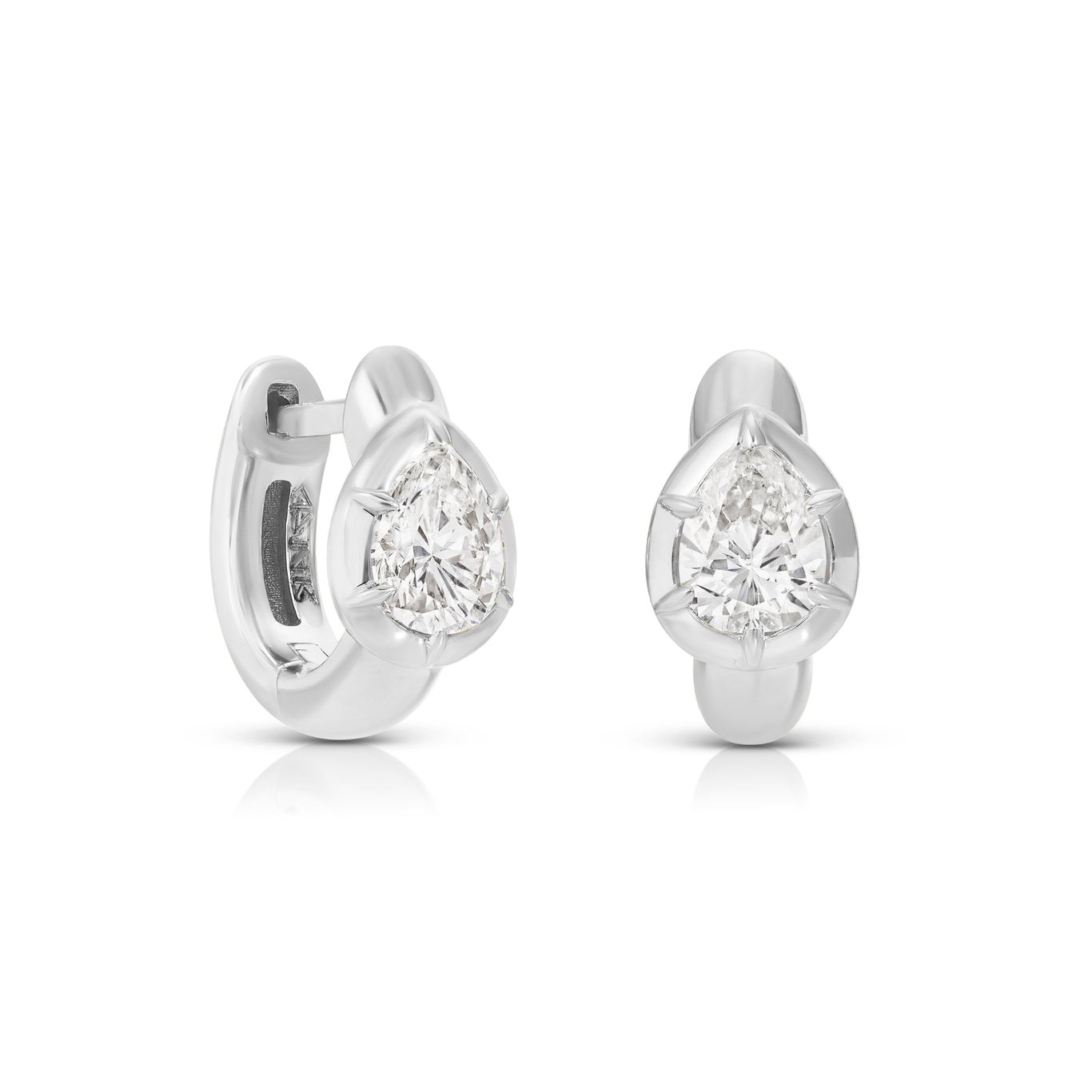 14k white gold