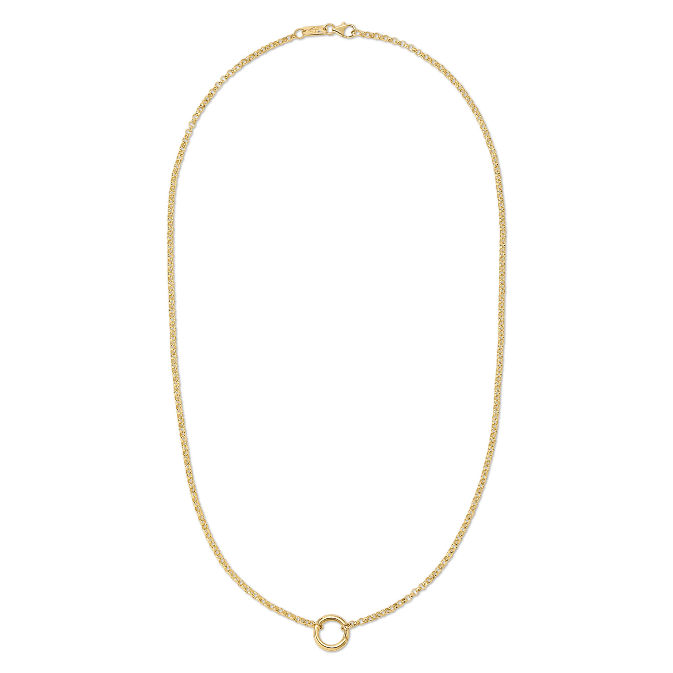 Signature Small Belcher Chain with Charm Bail