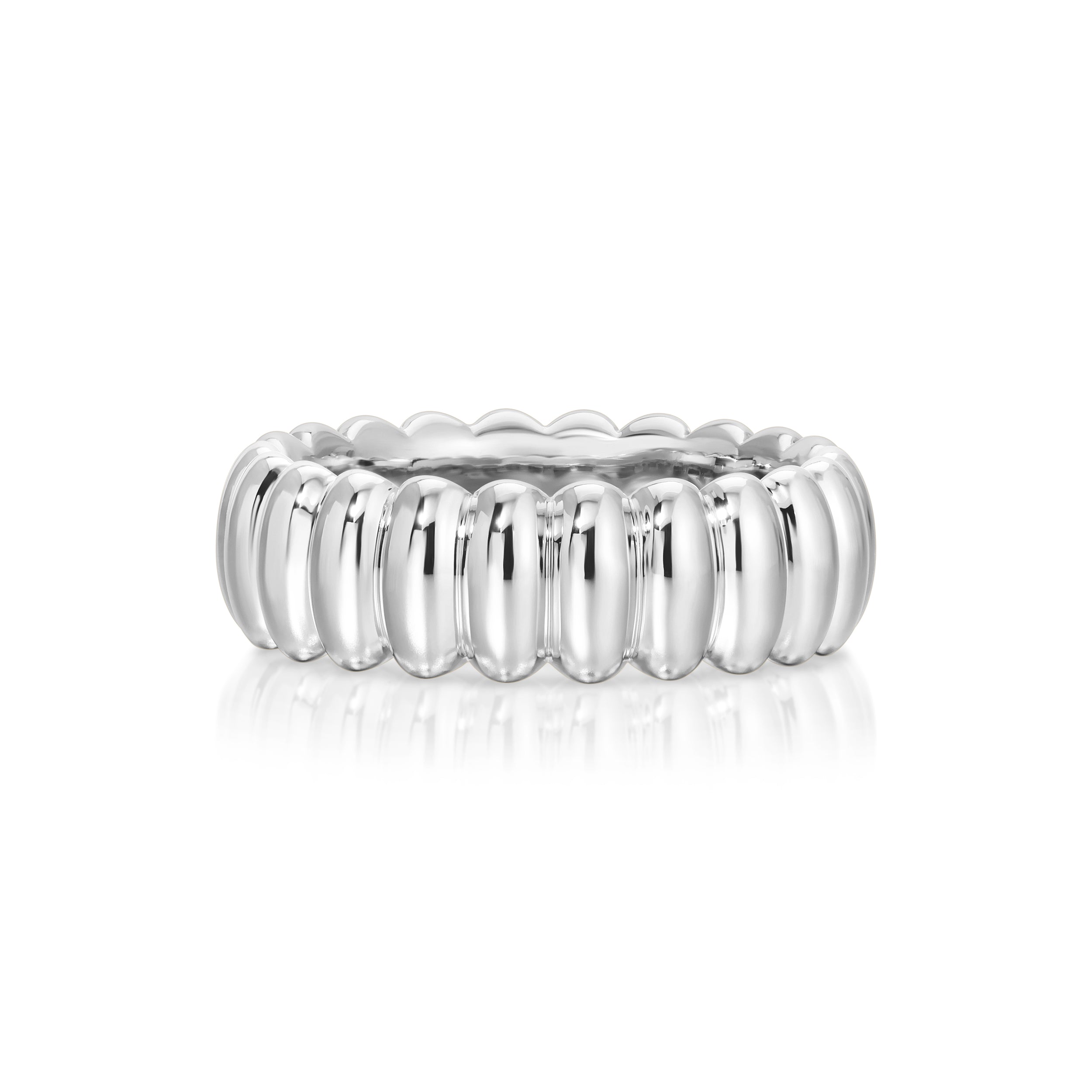 14k white gold