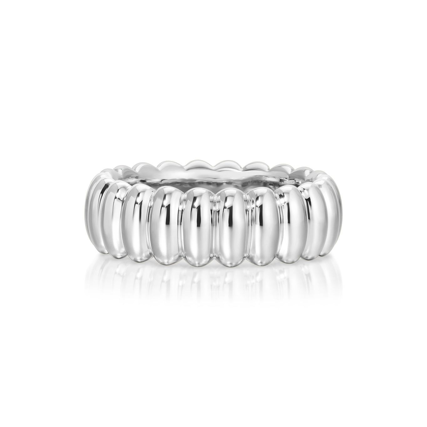 14k white gold