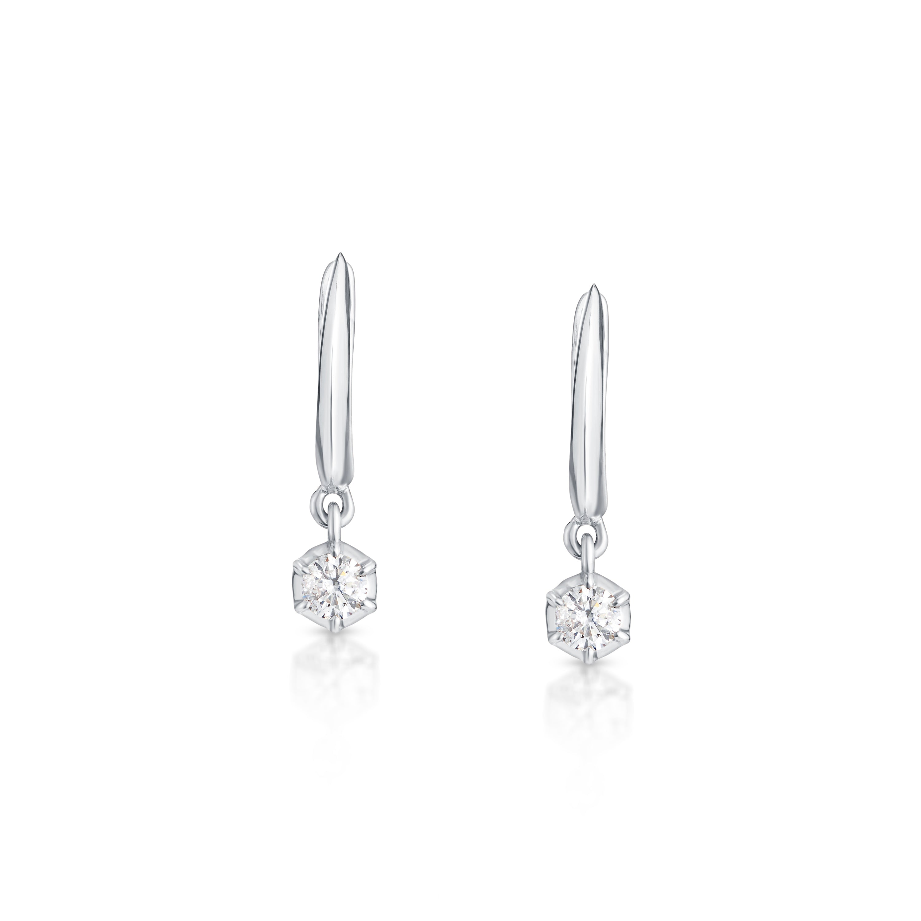 14k white gold