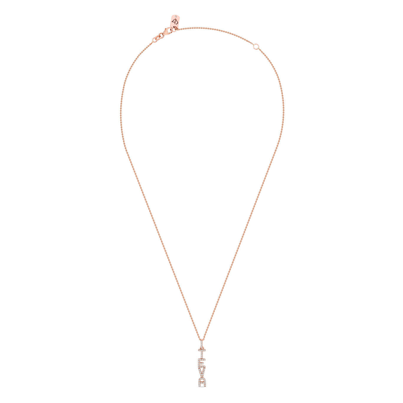 Floating Longtag Necklace