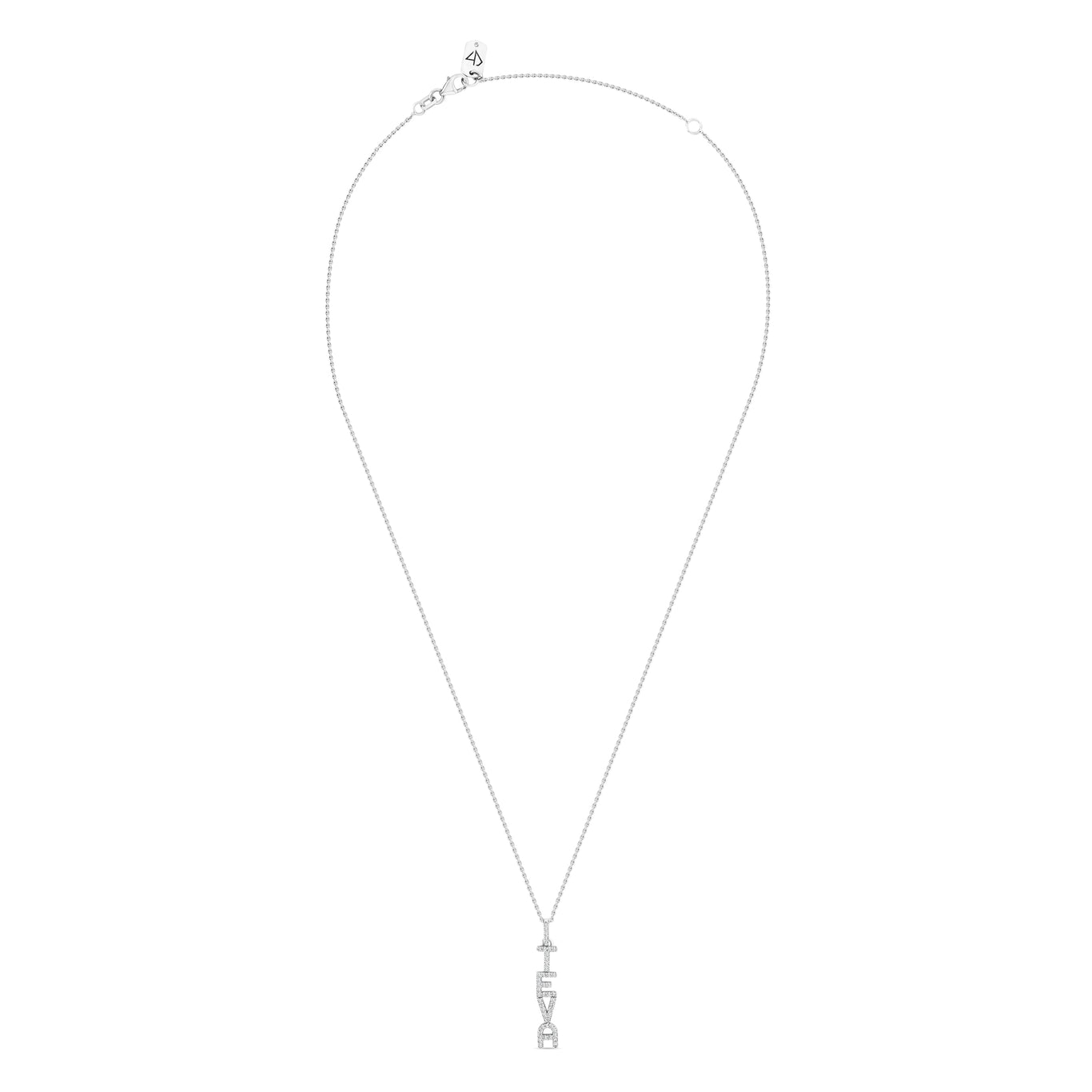 Floating Longtag Necklace