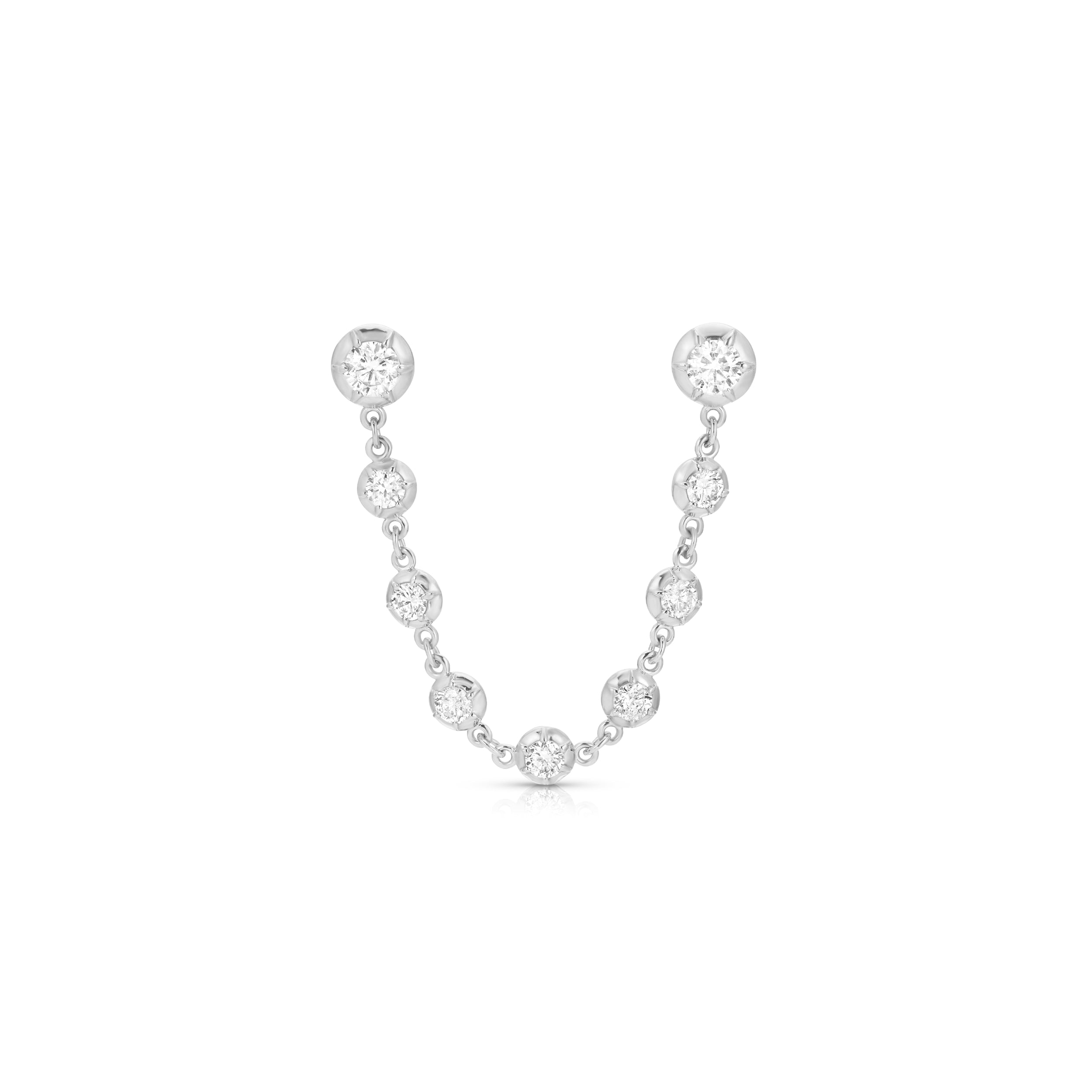 14k white gold