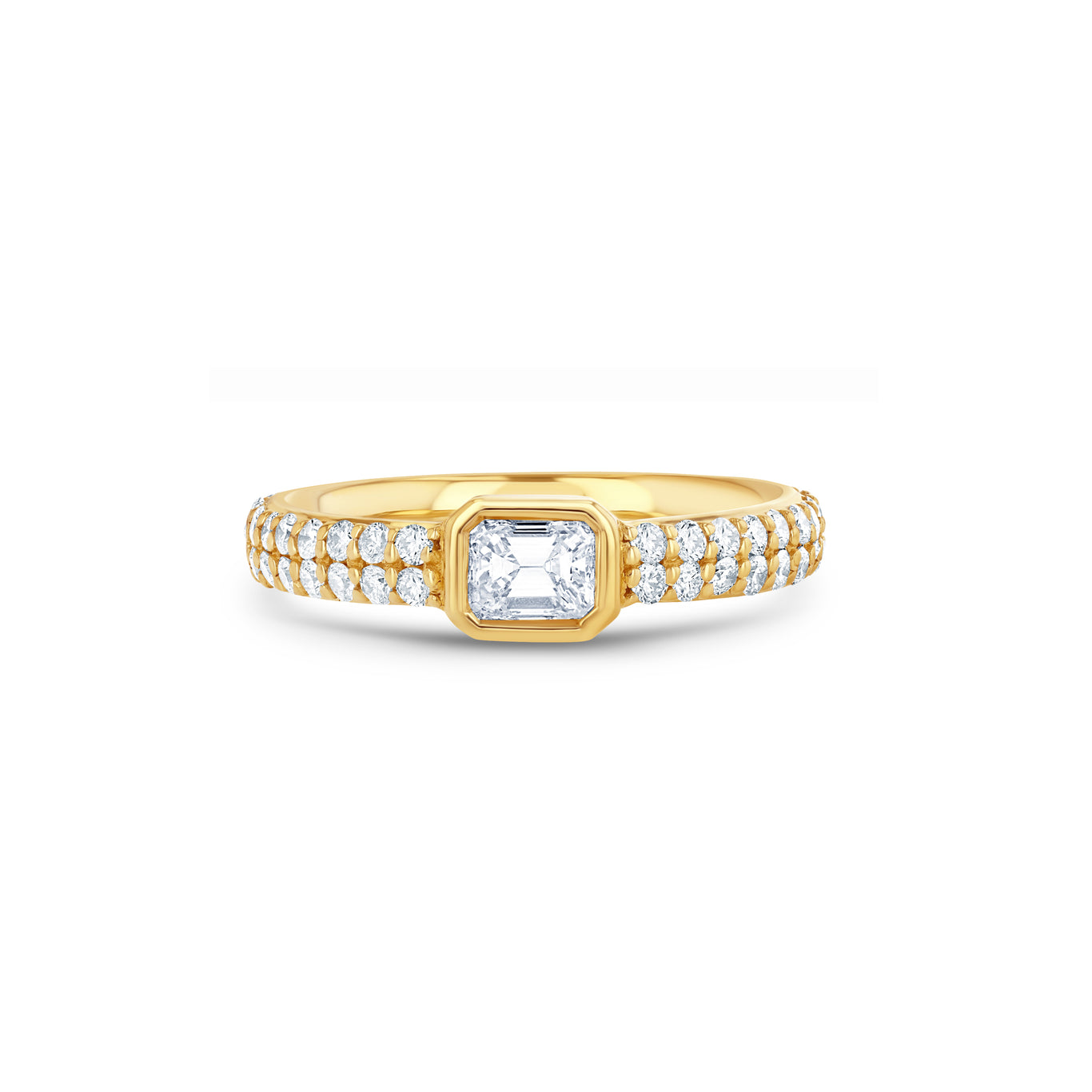 Emerald Diamant Ring