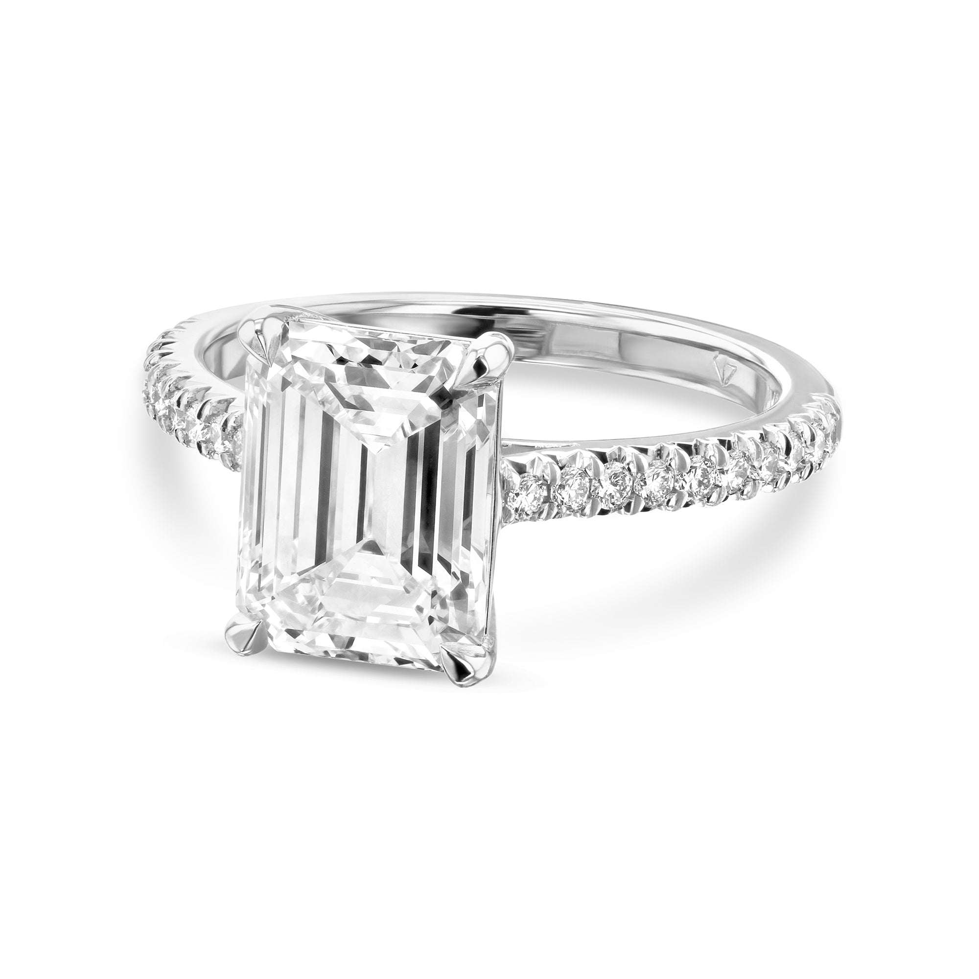 Emerald Cut Engagement Ring