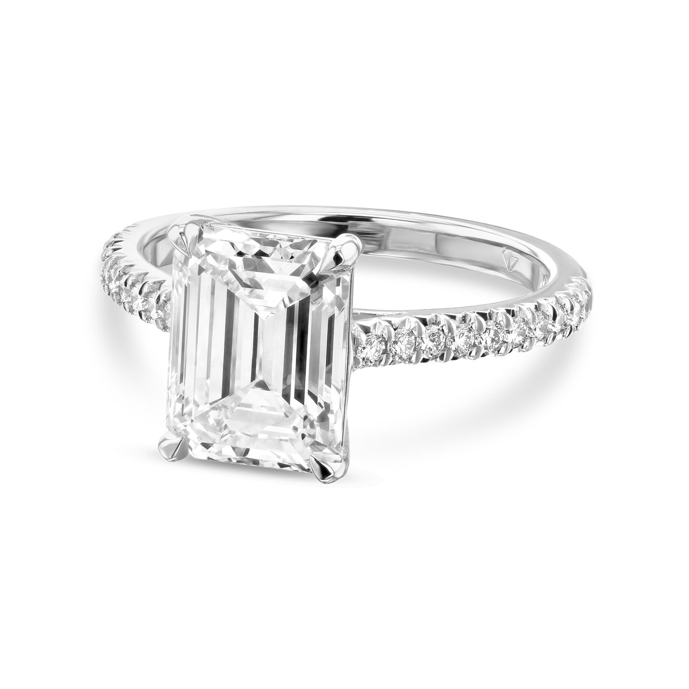 Emerald Cut Engagement Ring