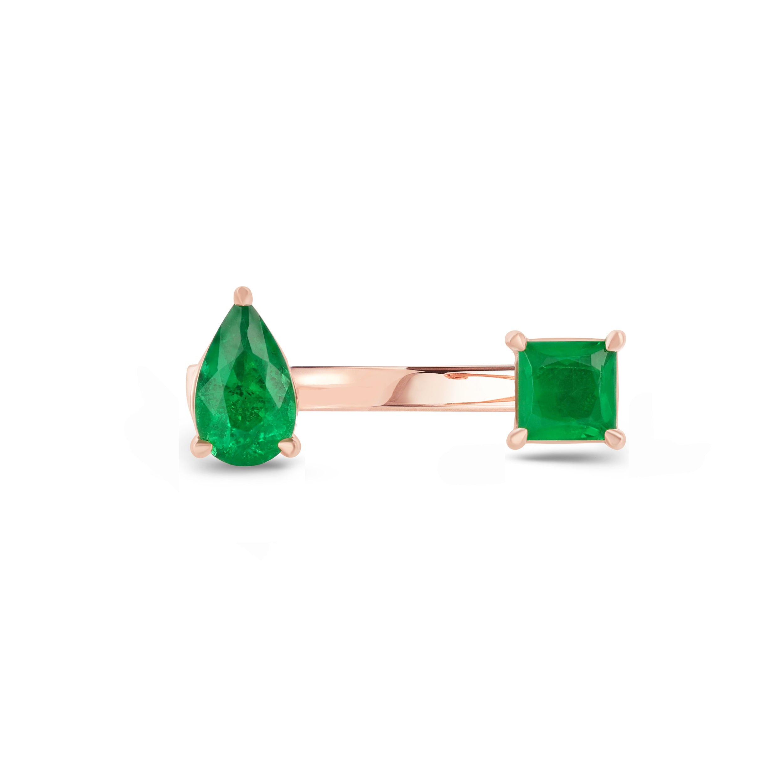 Green Emerald Reign Ring
