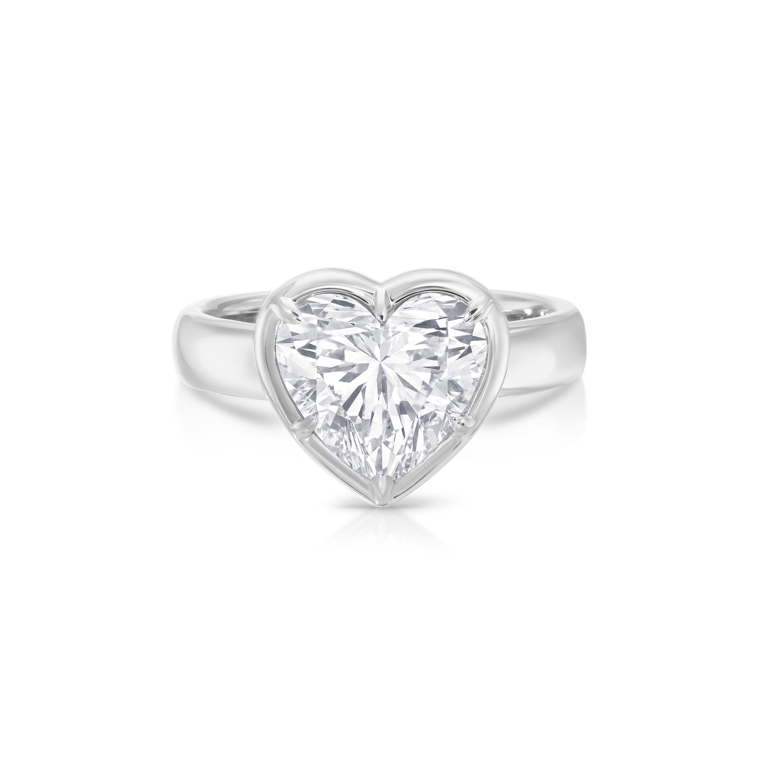 14k white gold