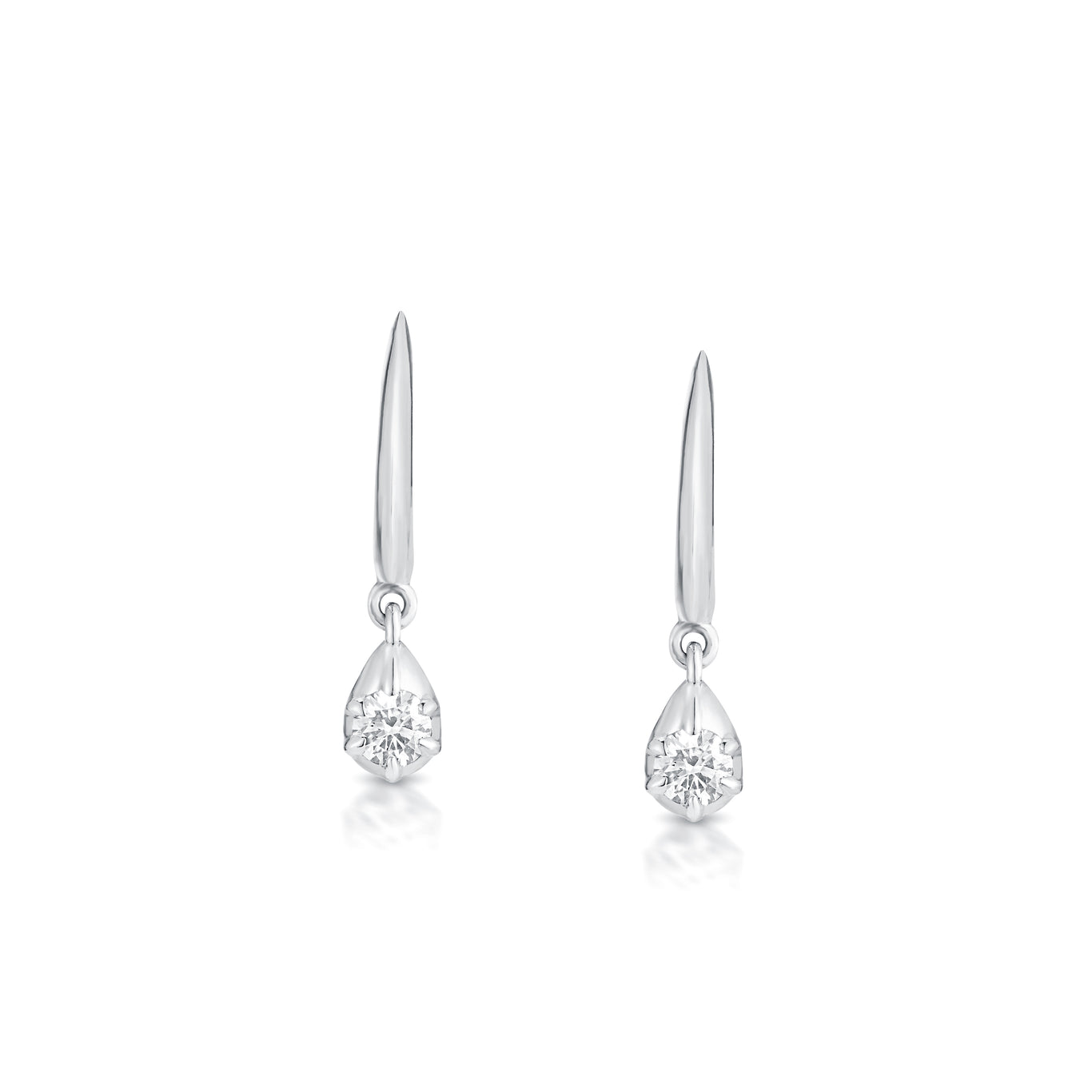 14k white gold