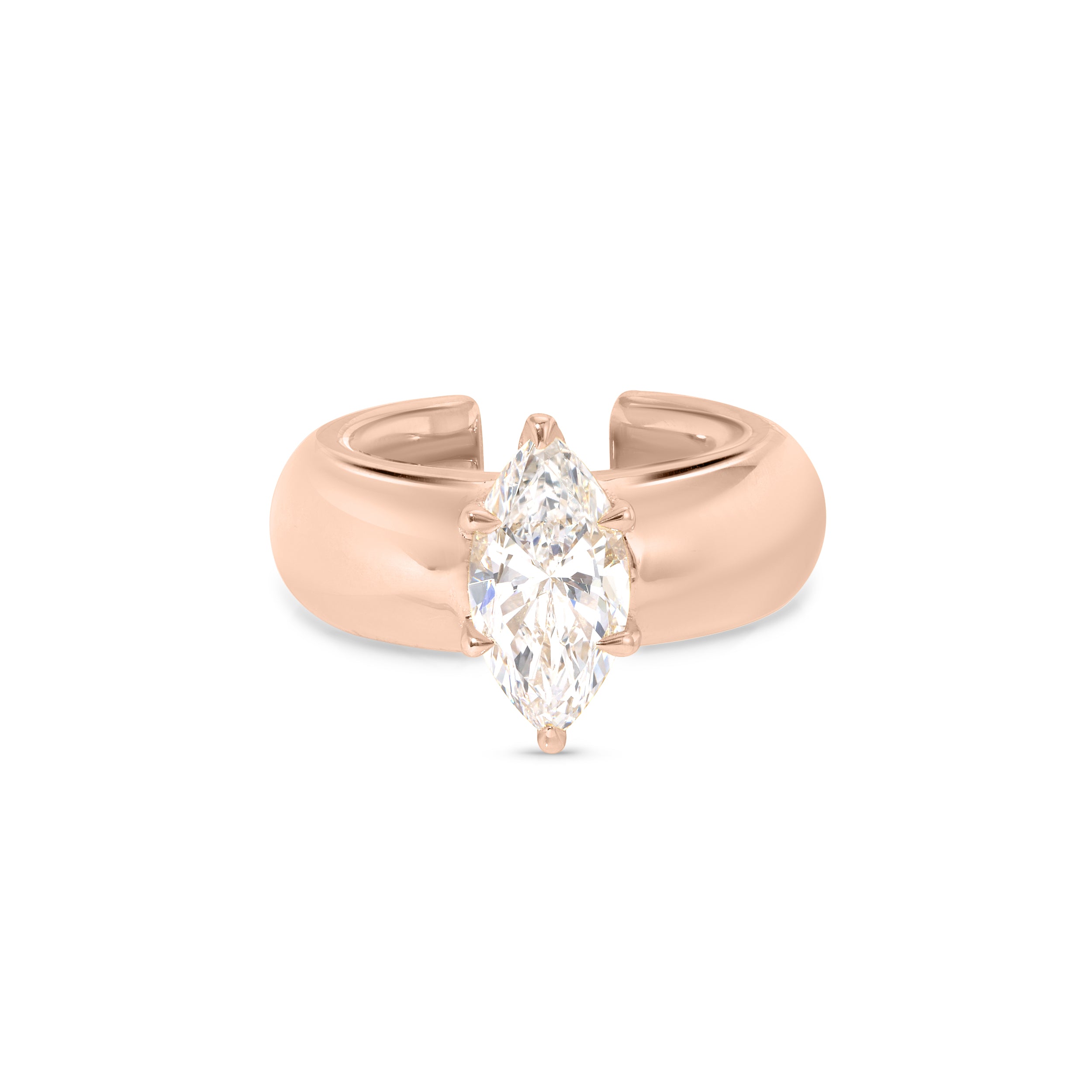 Marquise Claw Ear Cuff