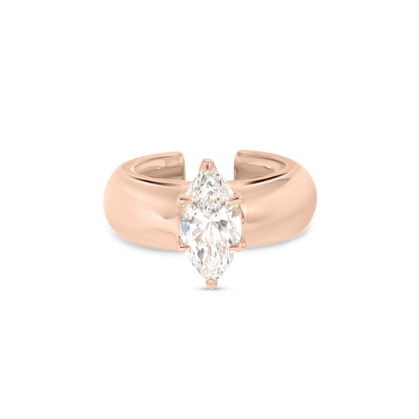 Marquise Claw Ear Cuff
