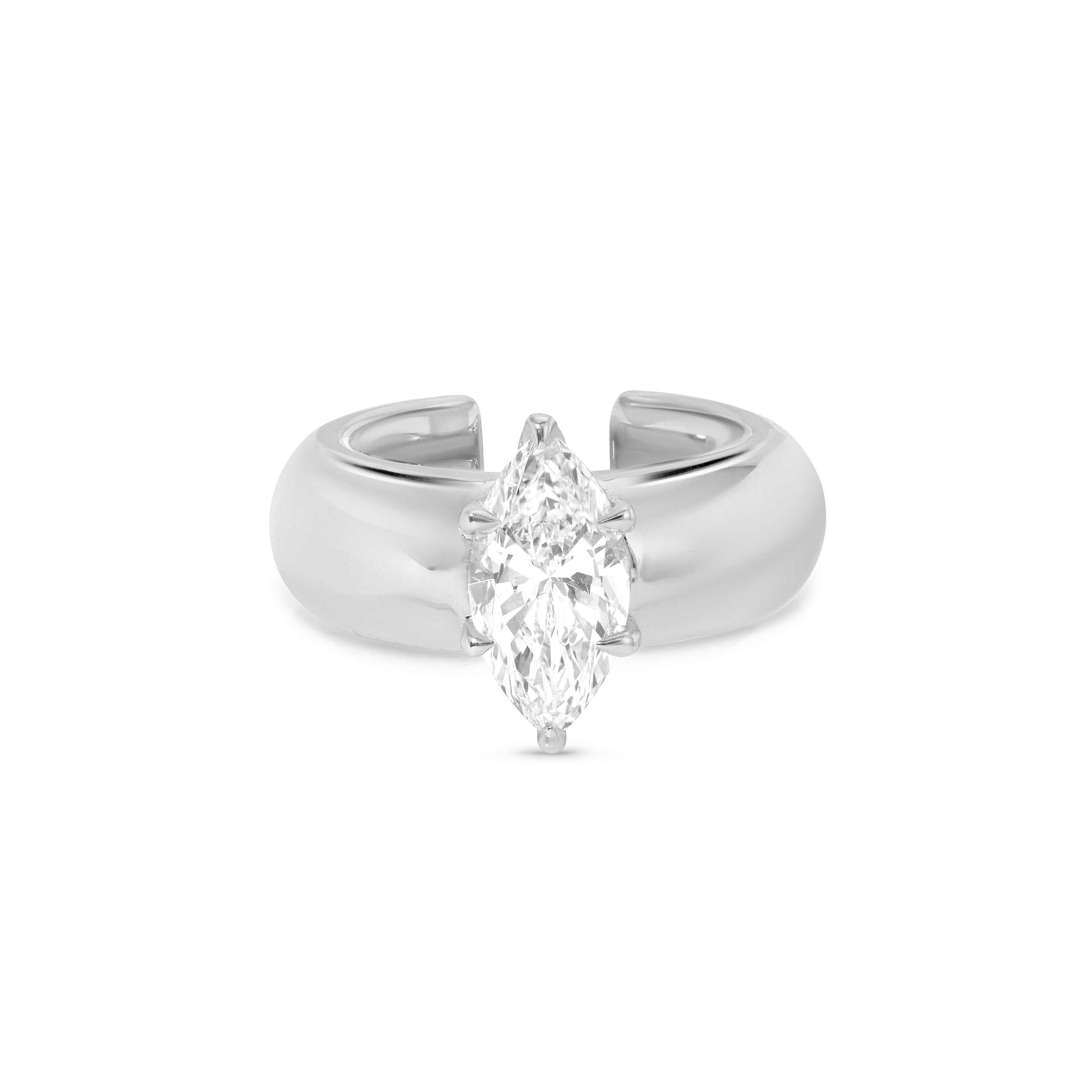 Marquise Claw Ear Cuff
