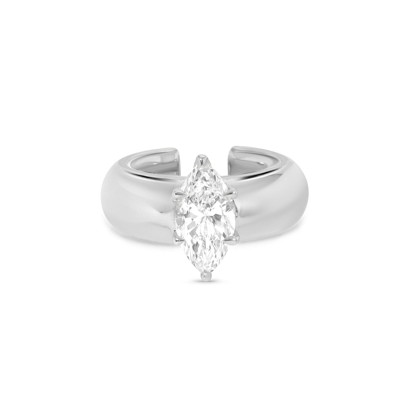 Marquise Claw Ear Cuff