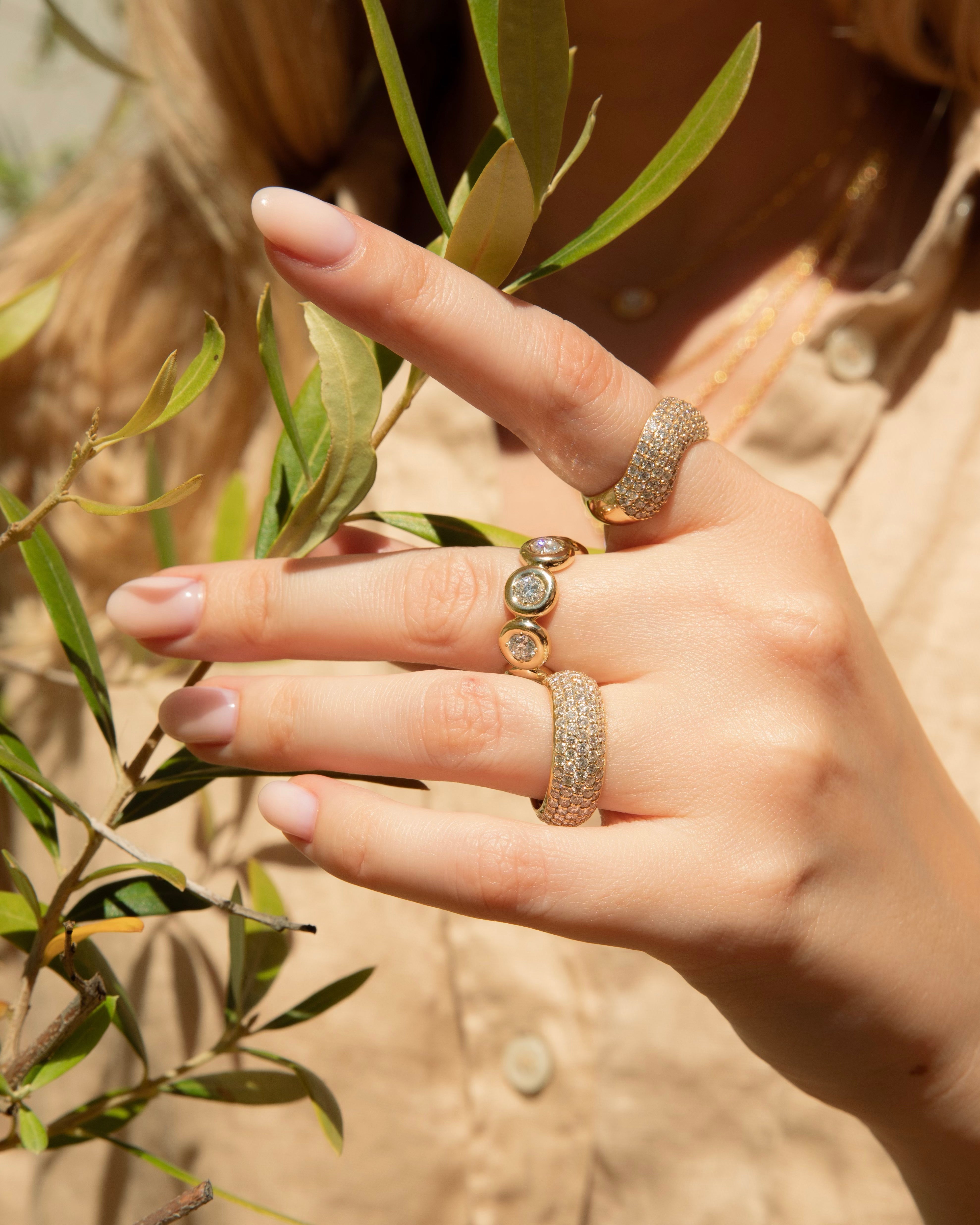 14k rose gold, 14k yellow gold, 14k white gold