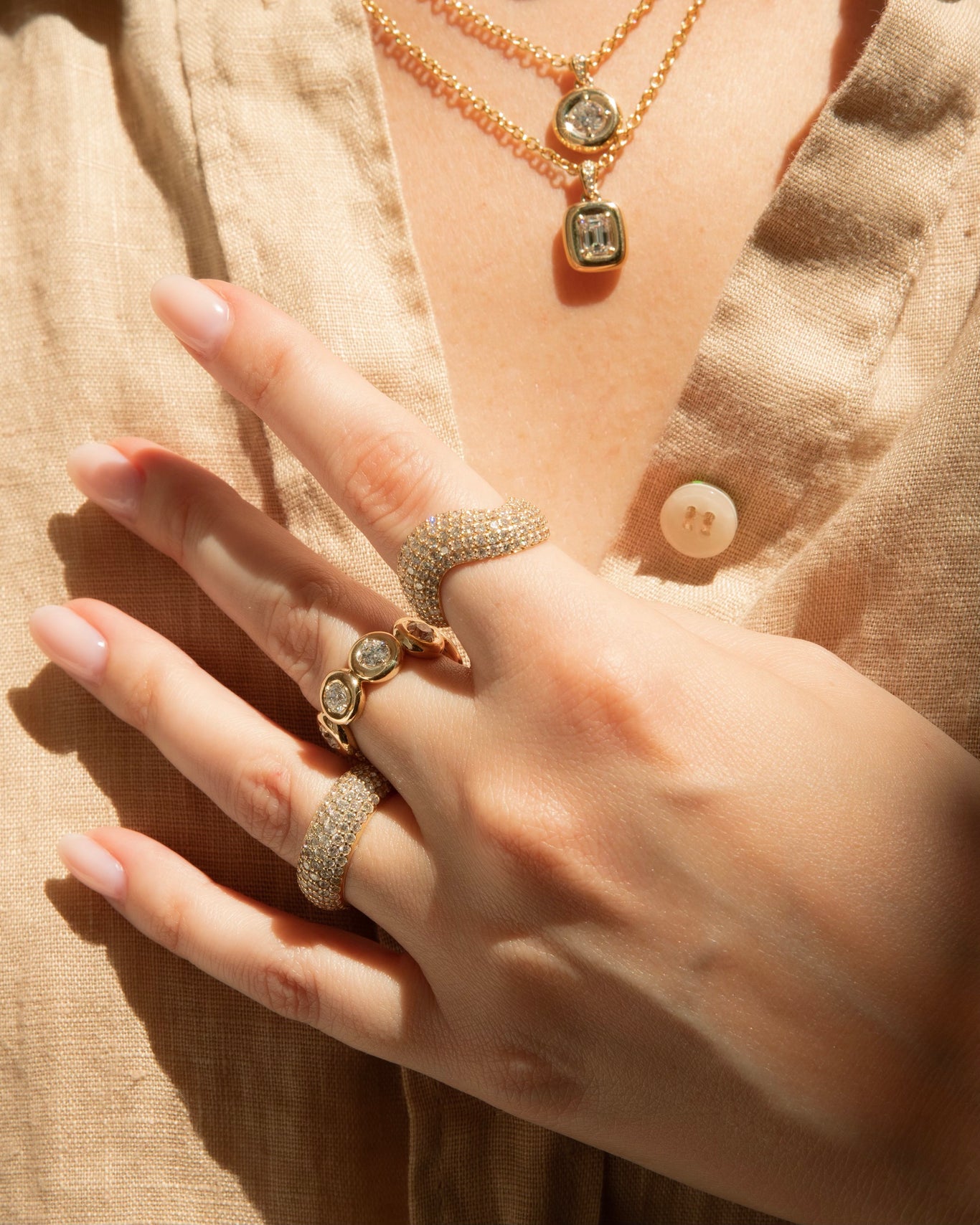 14k rose gold, 14k yellow gold, 14k white gold