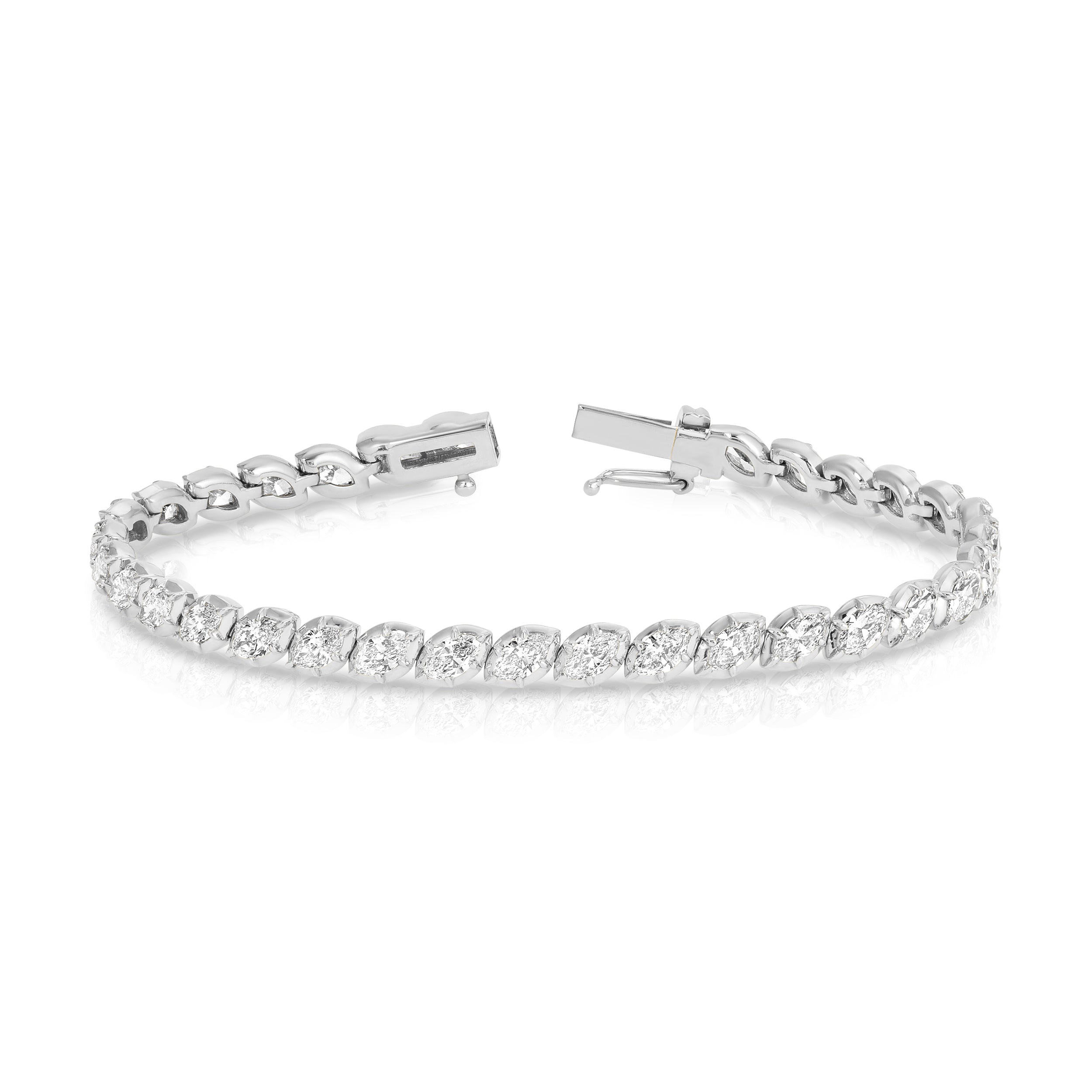 14k white gold
