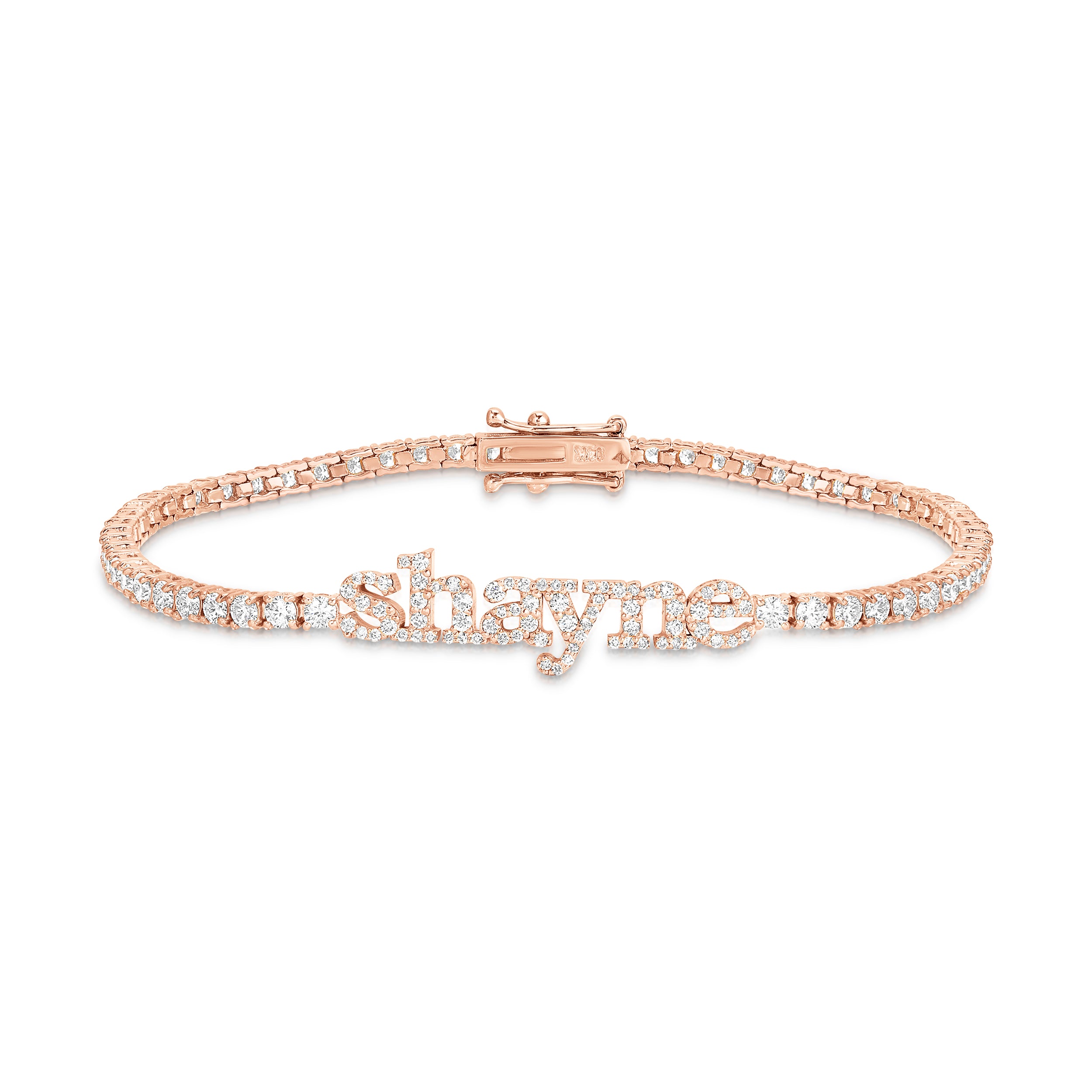 Bespoke Name Tennis Bracelet
