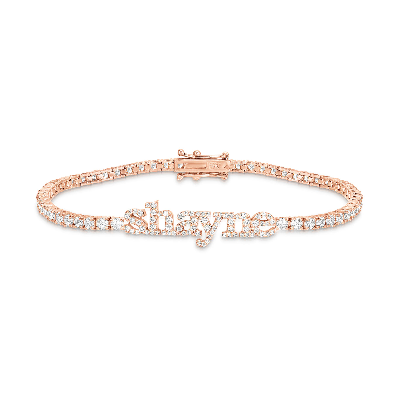 Bespoke Name Tennis Bracelet