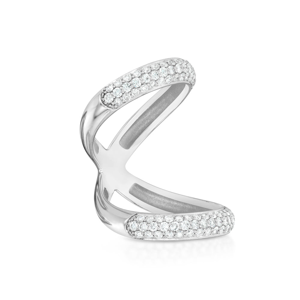 14k white gold