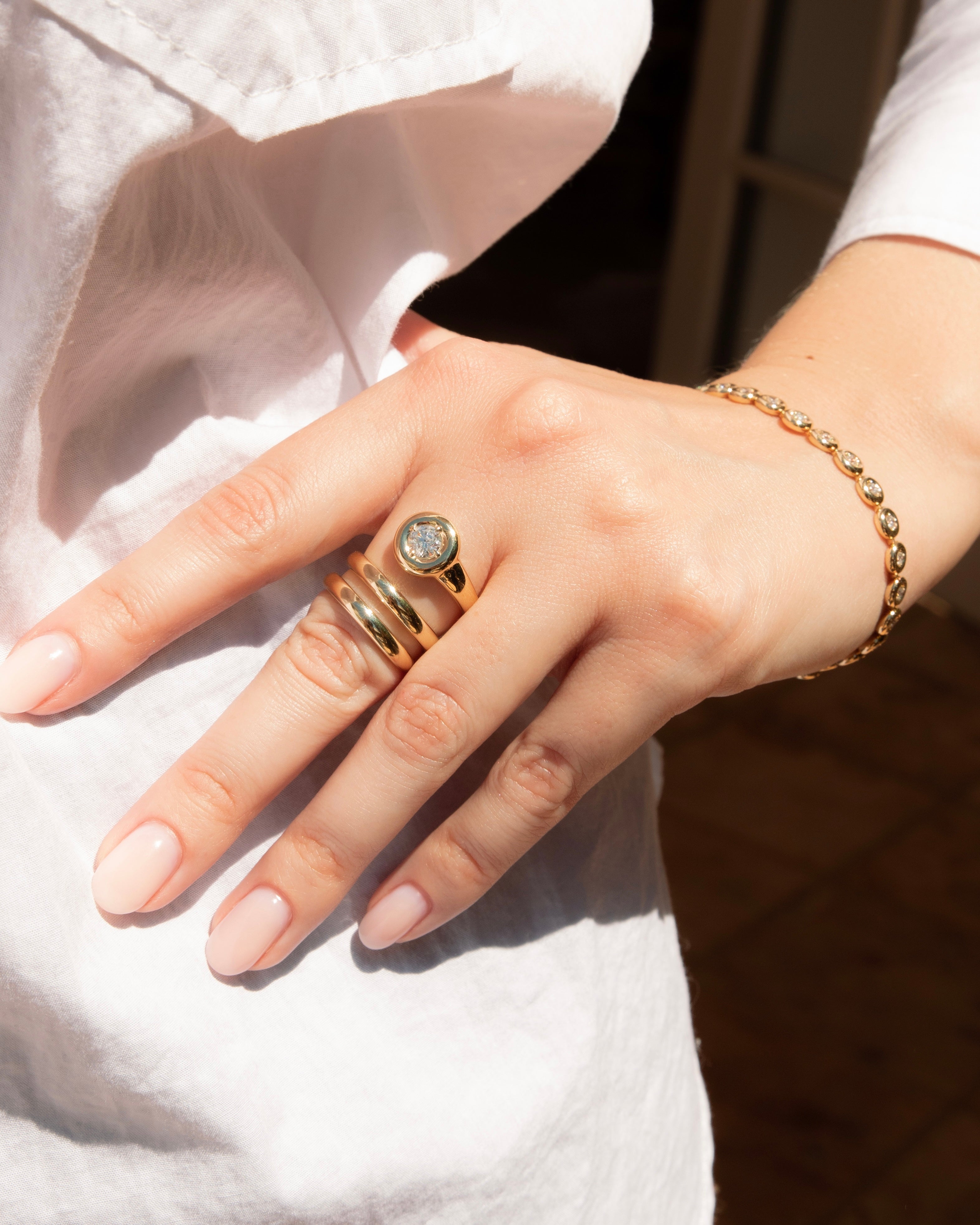 14k rose gold, 14k yellow gold, 14k white gold