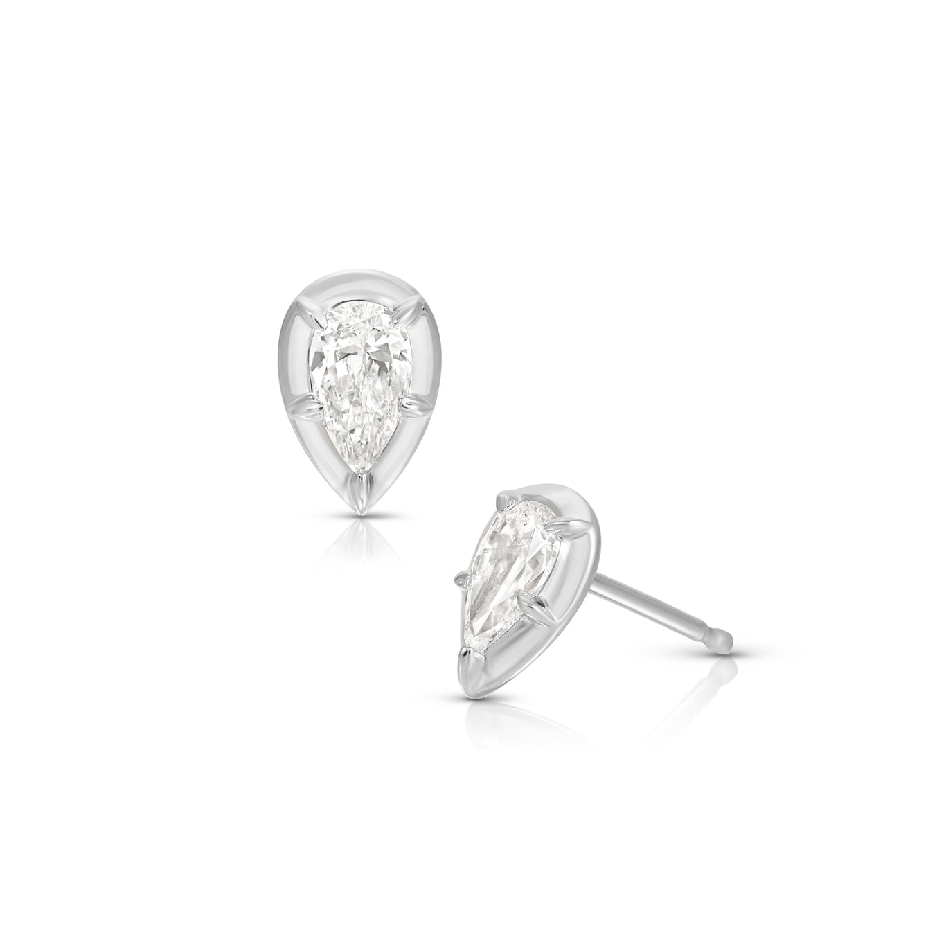 14k white gold