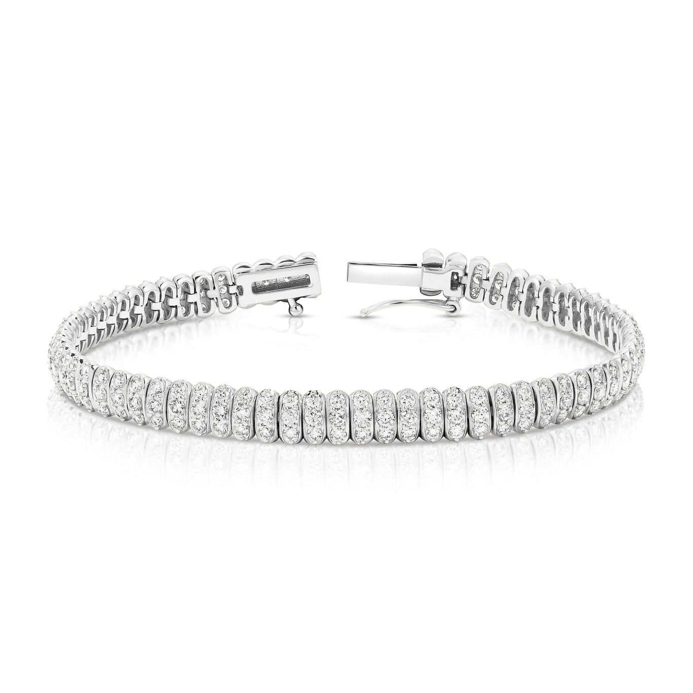 14k white gold