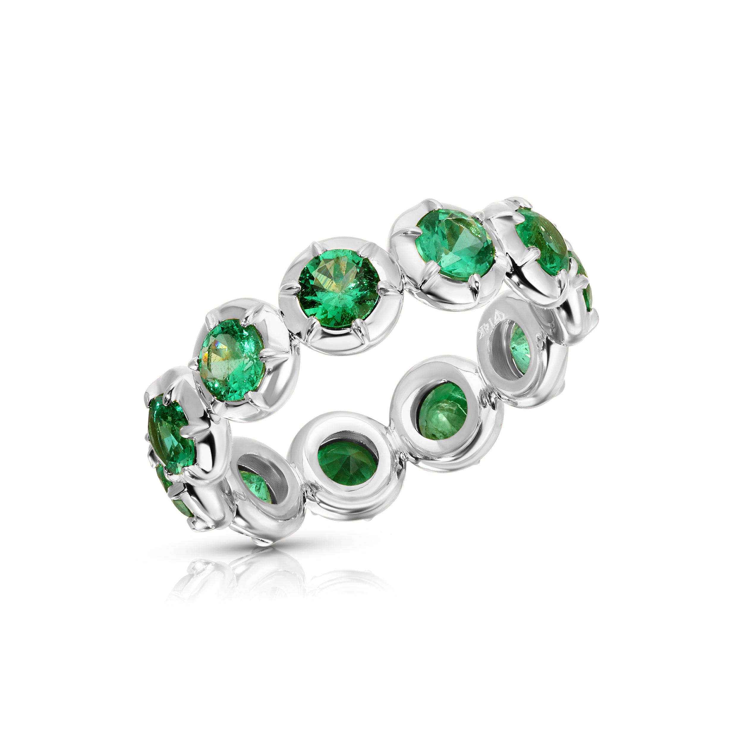 14k white gold