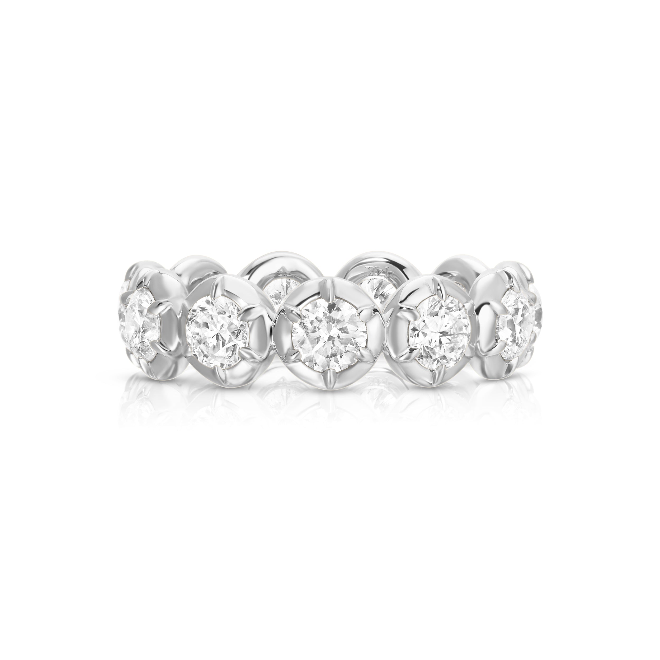 14k white gold