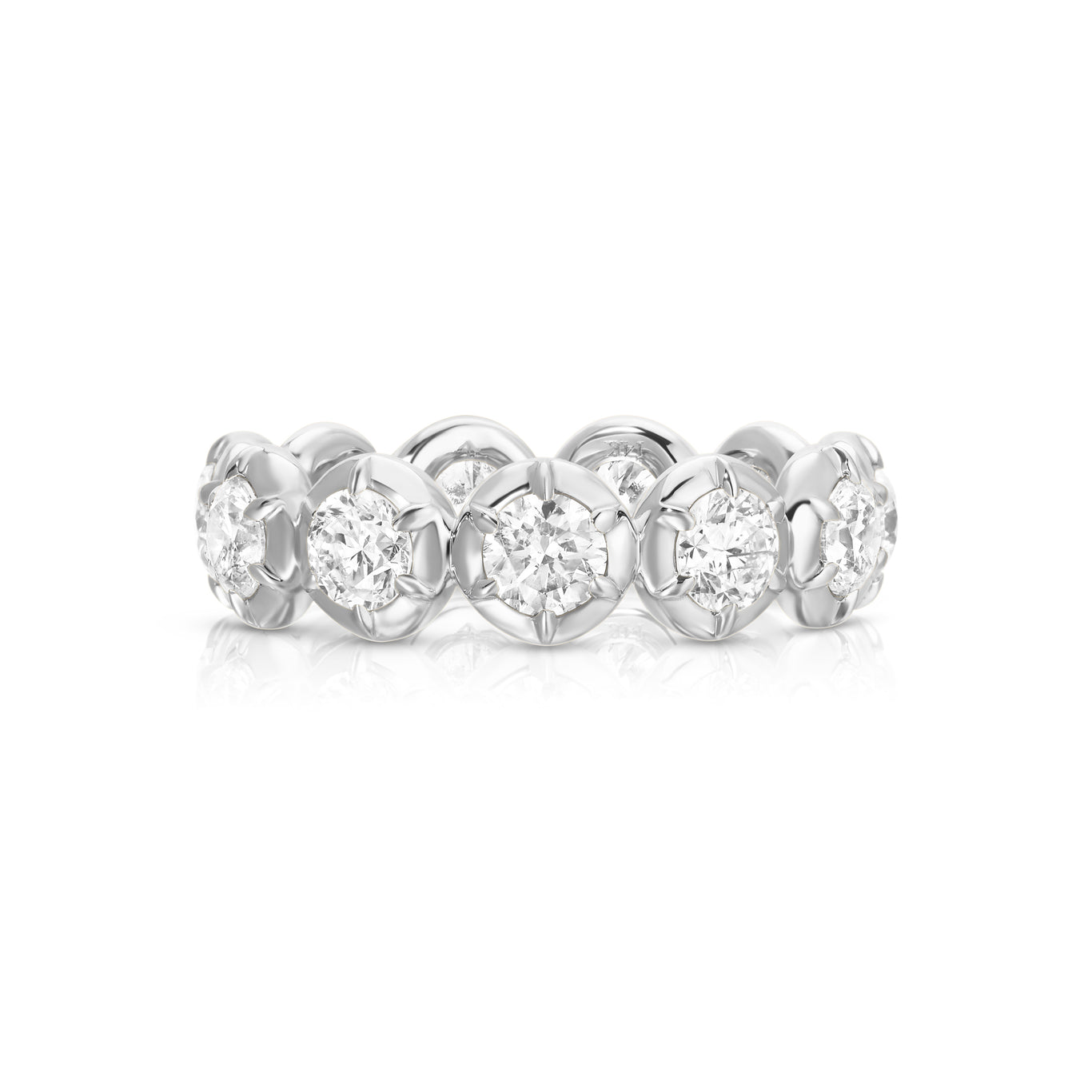 14k white gold