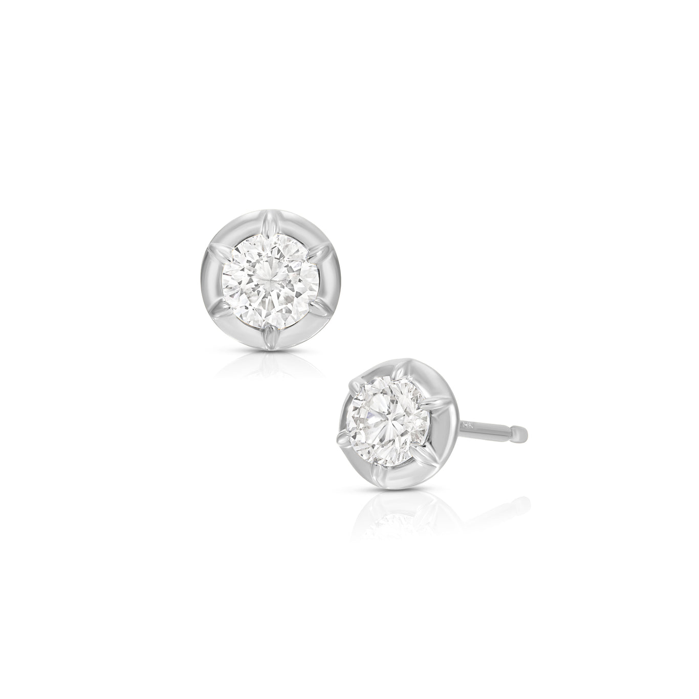 14k white gold