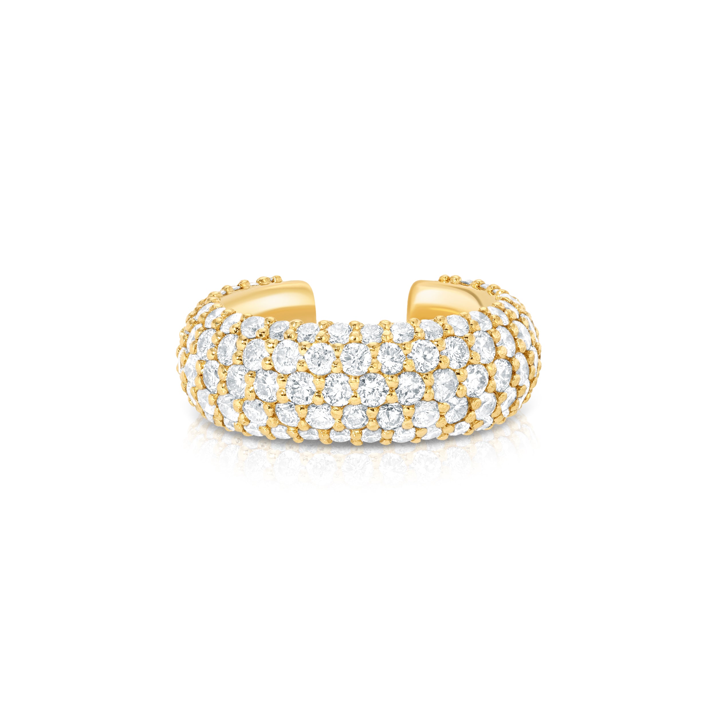 Pave Bombe Ear Cuff