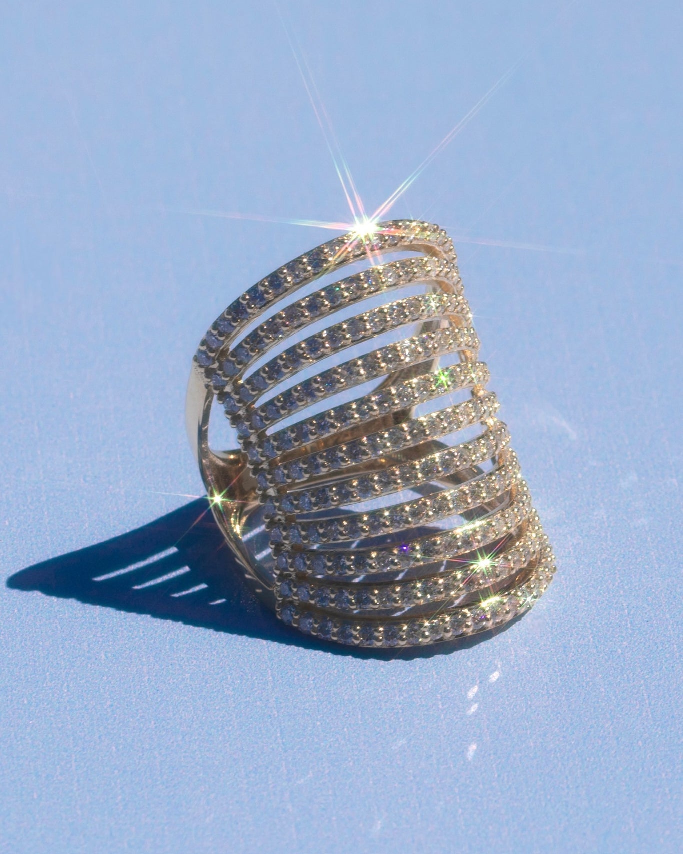 14k yellow gold, 14k rose gold, 14k white gold