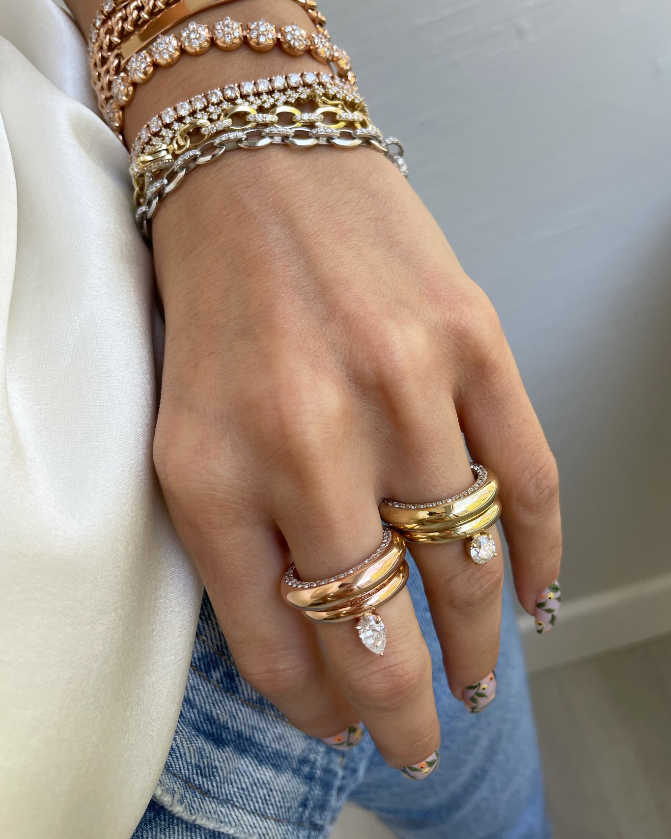 Hollow Heart Open Rings For Women Stainless Steel Simple Love Shaped  Adjustable Finger Ring Wedding Jewelry Bijoux Femme - AliExpress