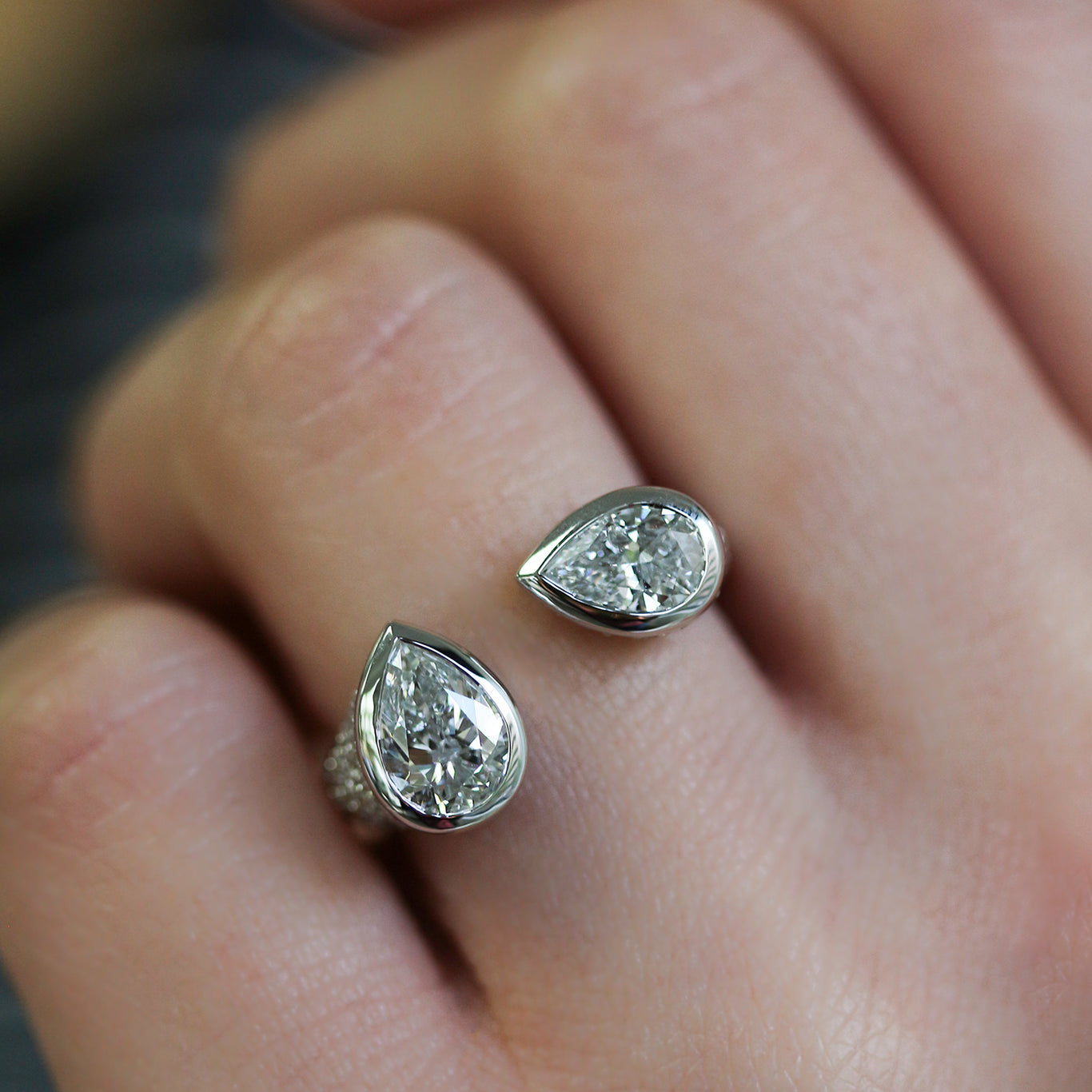Diamond Ring On Hand Image & Photo (Free Trial) | Bigstock