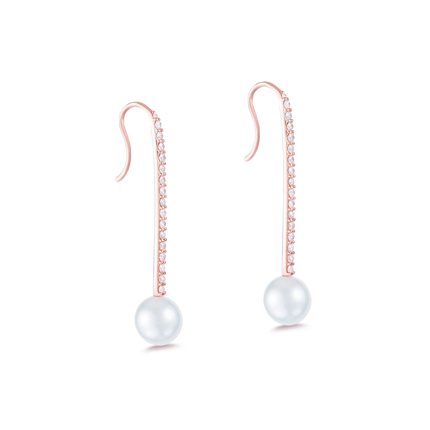 Diamond-Stick-Pearl-Earrings---Rose-Gold2