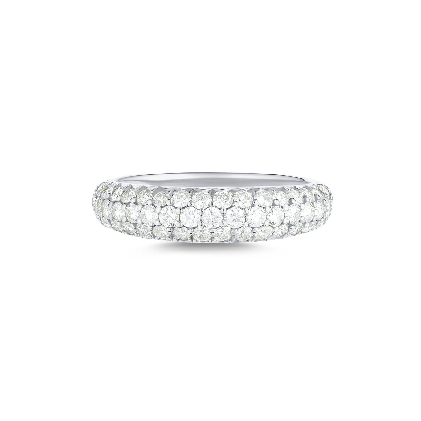 Dome Diamond Ring