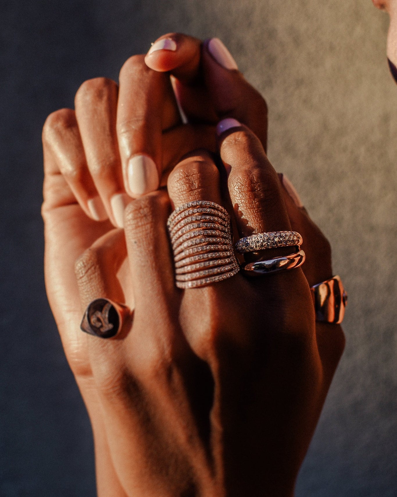 Spinal Rings Design Spine Ring | Carbon & Hyde