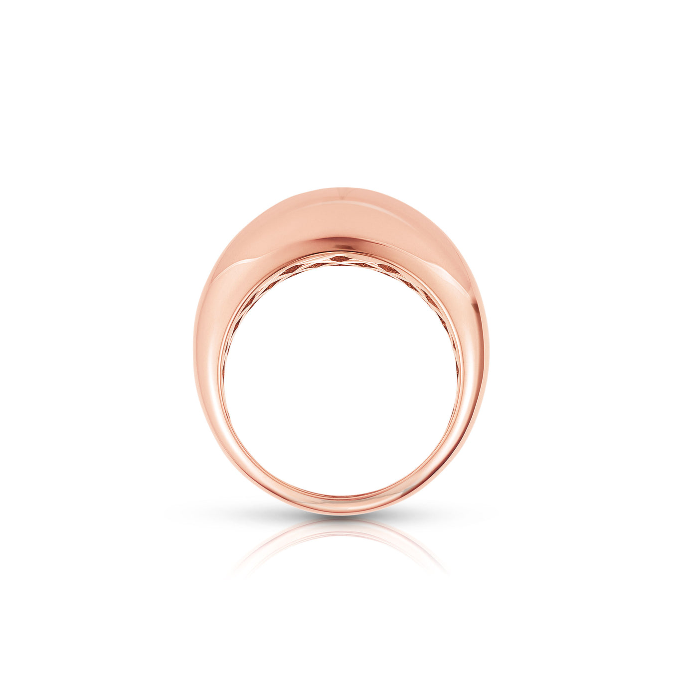 Gold Bubble Ring in Rose Gold