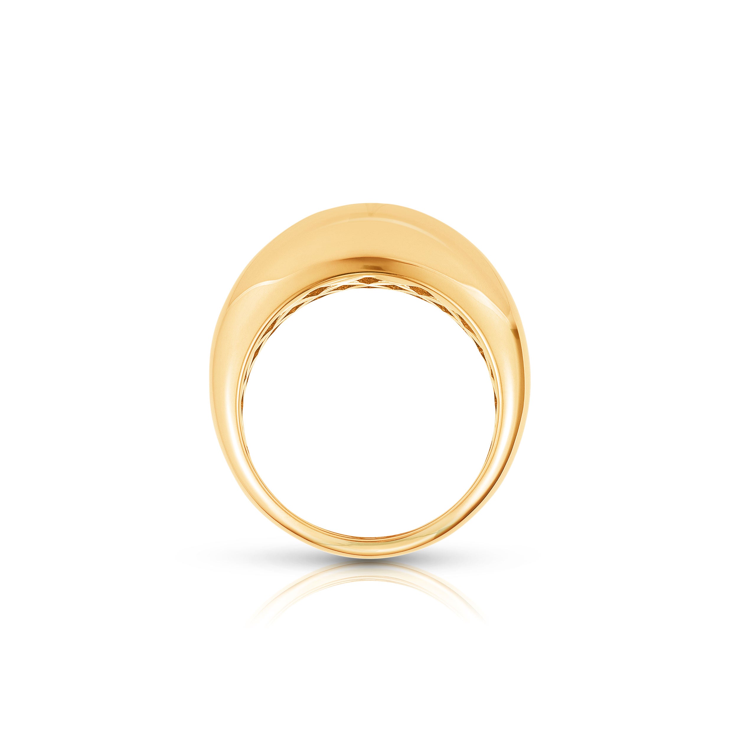 Shop 14K Yellow Gold Bubble Ring Ring | Carbon & Hyde