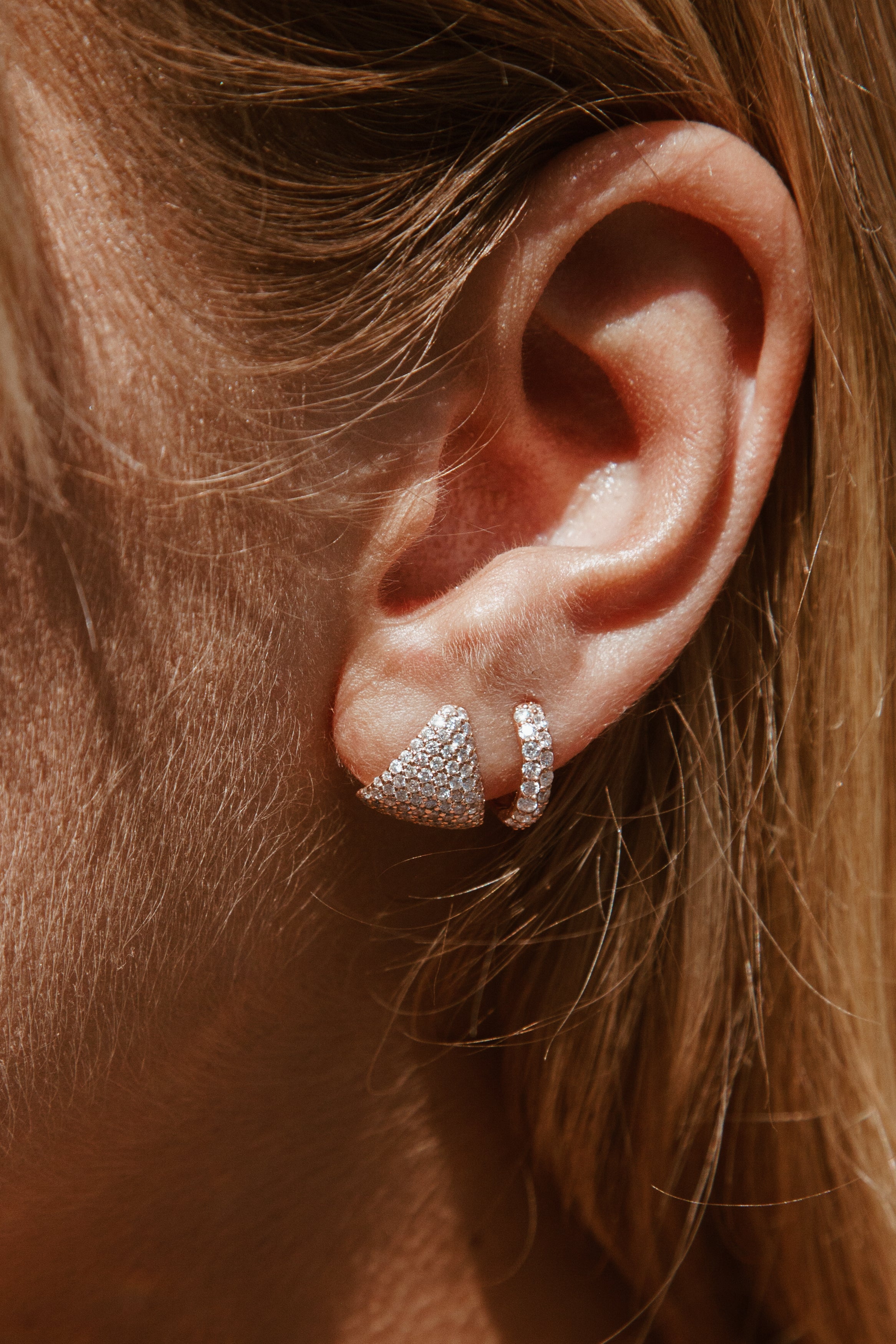 Our Boom Huggies shown with the glamorous Diamond Ear Cups.