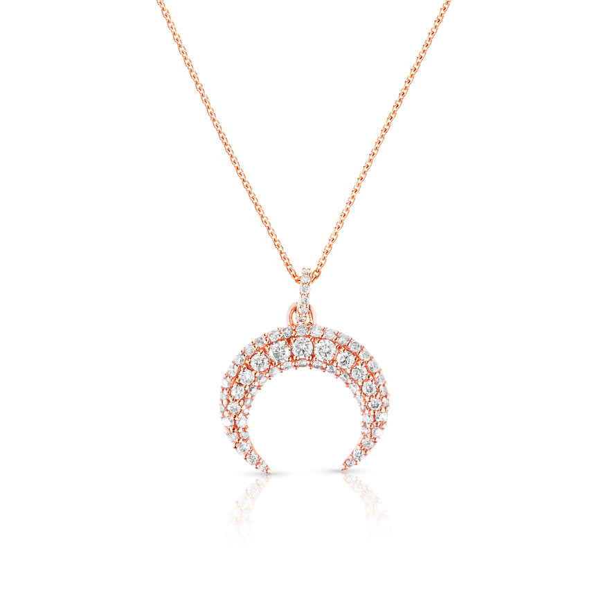 Mini Diamond Dharma Necklace