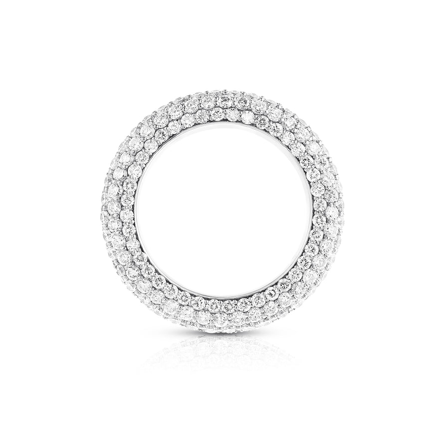 Pave Bombe Ring