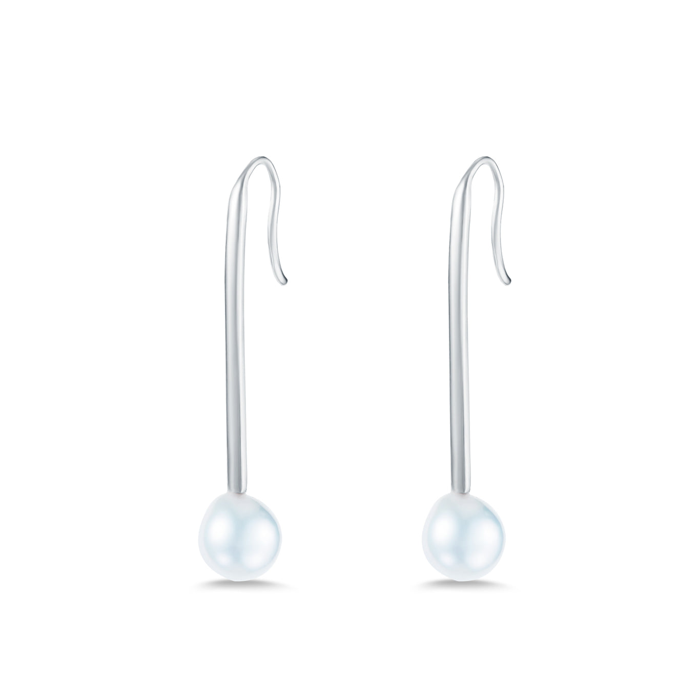 Pearl-Gold-Stick-Earrings---White-Gold-2